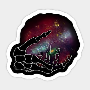 Life in Death's Hand Sticker